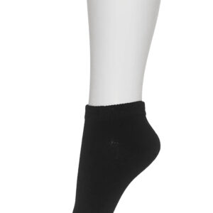 Enkelsok Effen Zwart Bonnie Doon