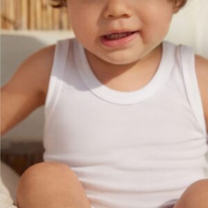 Rompers Zonder Mouw Jongen van Petit Bateau