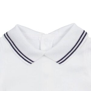 Polo Romper Navy Korte Mouw Bean Baby Clothes