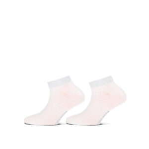2-pack Enkelsok met Zilver Lurex Boordje